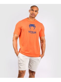 Venum Venum Classic T-shirt Katoen Oranje Marineblauw