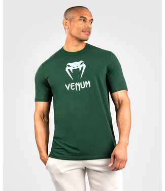 Venum Venum Classic T-Shirt Baumwolle Dunkelgrün Türkis Venum Venum Classic T-Shirt Baumwolle Dunkelgrün Türkis