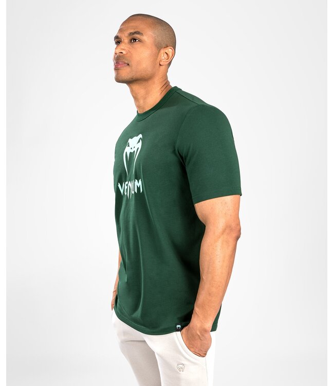 Venum Classic T-shirt Katoen Donkergroen Turquoise