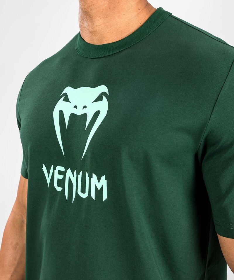 Venum Venum Classic T-shirt Katoen Donkergroen Turquoise