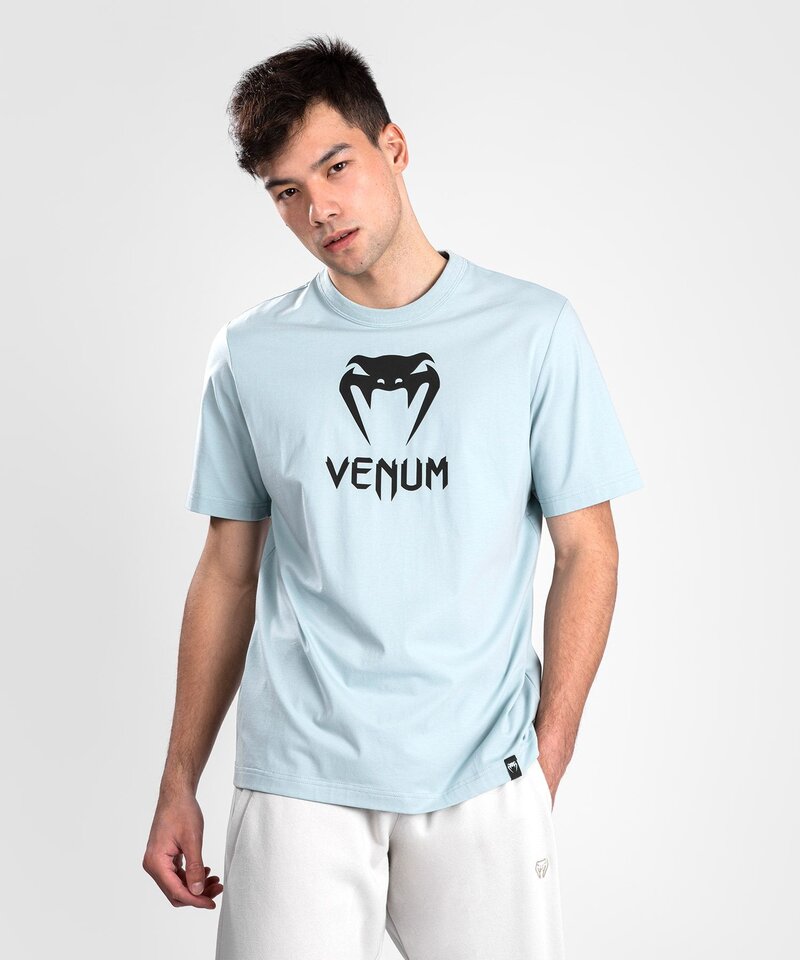 Venum Venum Classic T-Shirt Baumwolle Klares Wasser Schwarz