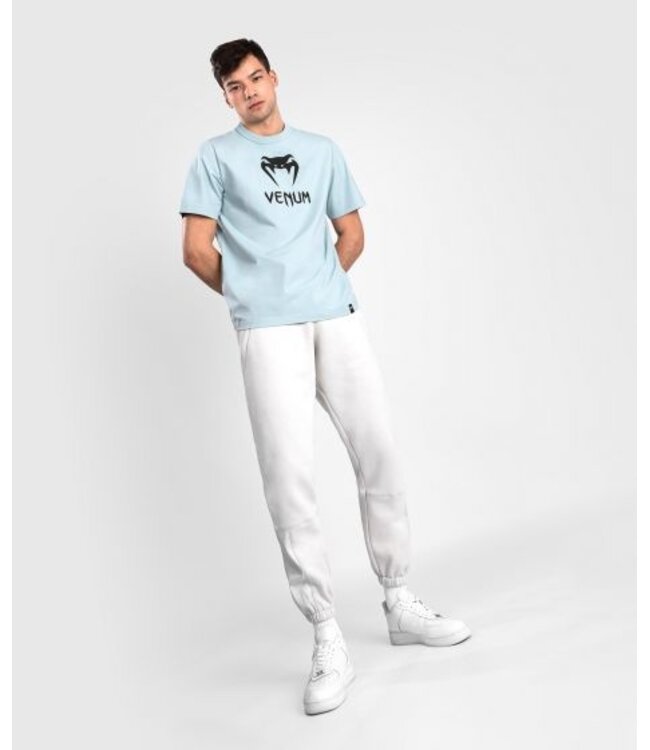 Venum Classic T-shirt Katoen Helder Water Zwart