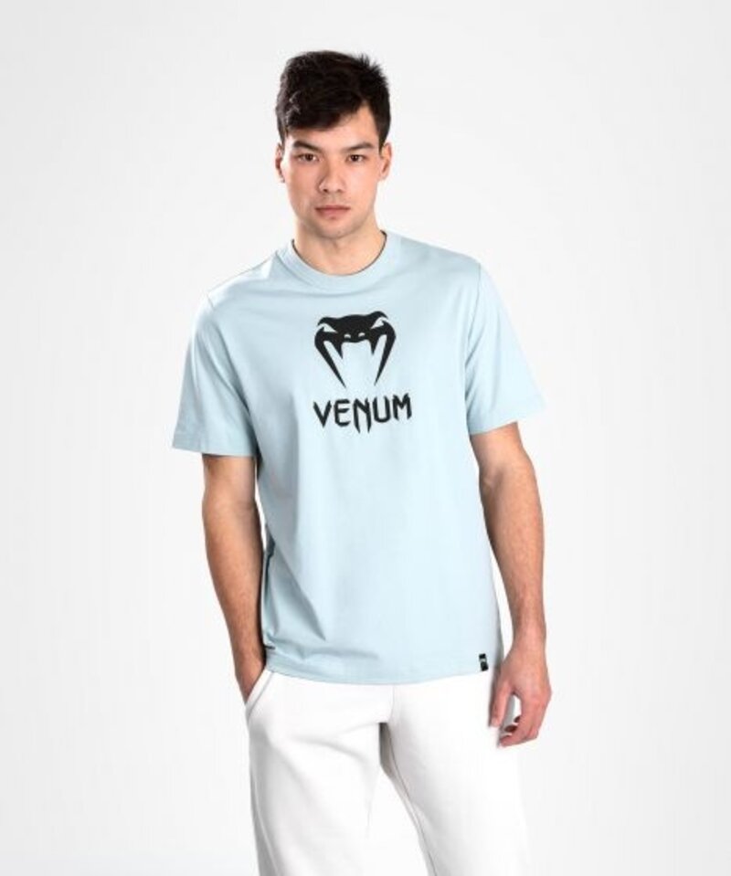 Venum Venum Classic T-Shirt Baumwolle Klares Wasser Schwarz