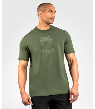 Venum Venum Classic T- Shirt Cotton Military Green Venum Venum Classic T- Shirt Cotton Military Green