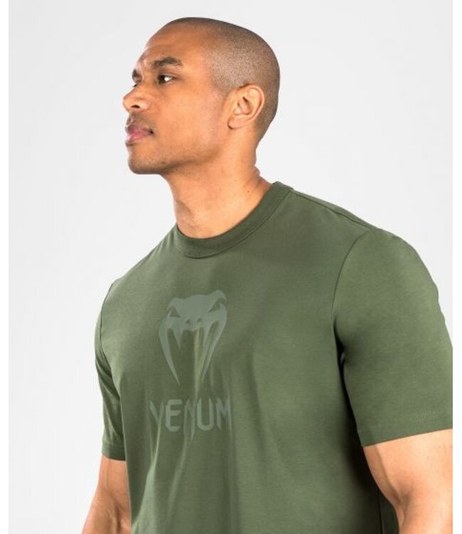 Venum Classic T-Shirt Baumwolle Militärgrün