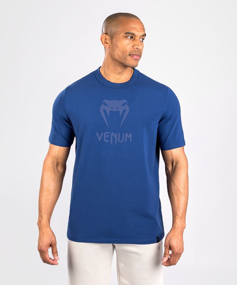 Venum Venum Classic T-Shirt Baumwolle Marineblau