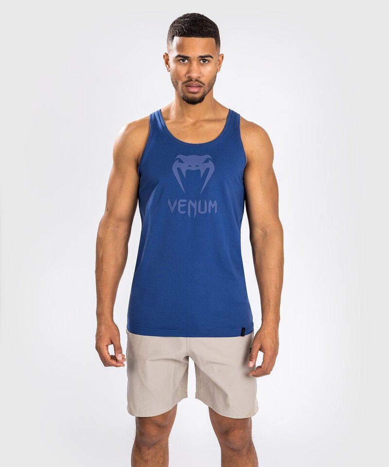 Venum Venum Classic Tank Top Baumwolle Navy Blau