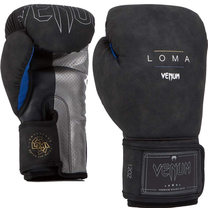 Venum Venum Loma Classic Boxhandschuhe Schwarz Blau