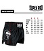 Super Pro Super Pro Muay Thai Kickbox Hose Stripes Schwarz Rot