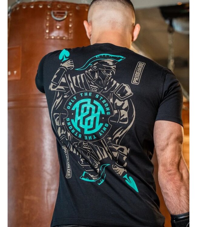 Pride or Die PRIDE or Die Baumwoll-T-Shirt Only the Strong Black