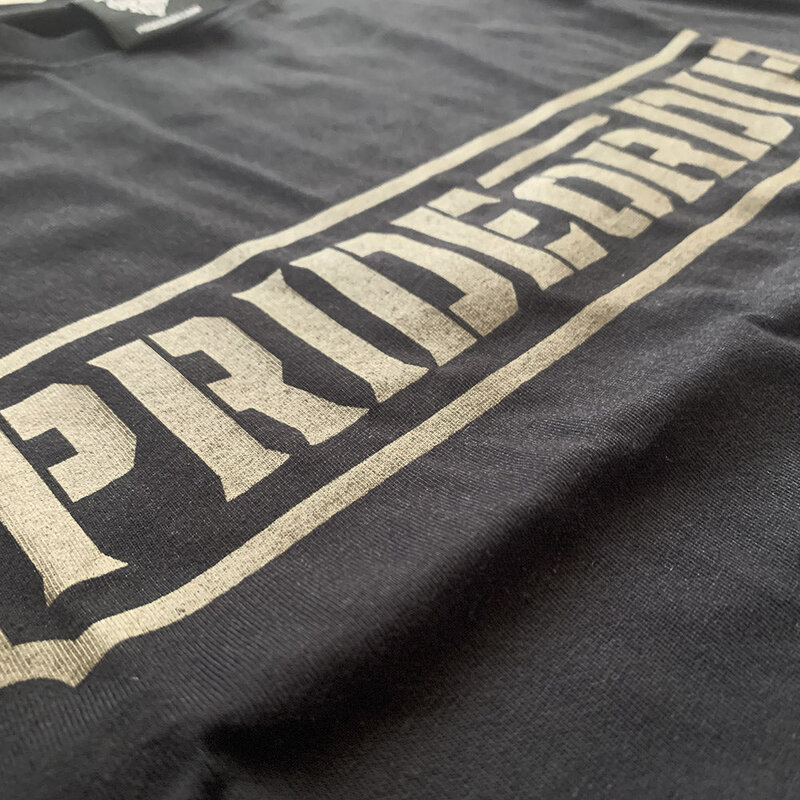 Pride or Die PRIDE or Die Katoenen T-Shirt Only the Strong Zwart
