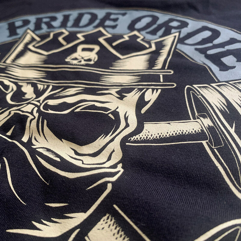 Pride or Die PRIDE or Die Cotton T-Shirt Iron Kings Black