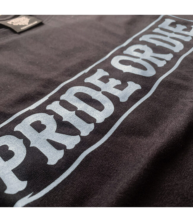 PRIDE or Die Baumwoll T-Shirt Iron Kings Schwarz