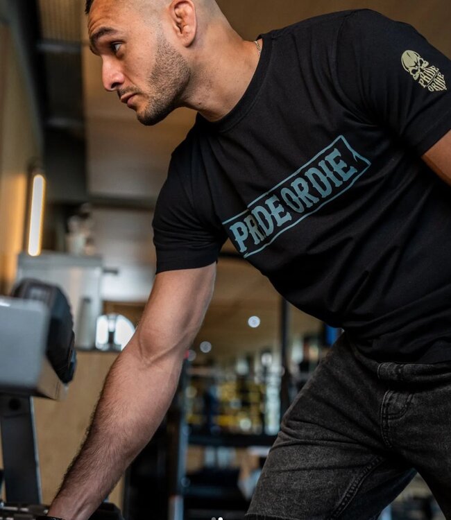 PRIDE or Die Baumwoll T-Shirt Iron Kings Schwarz