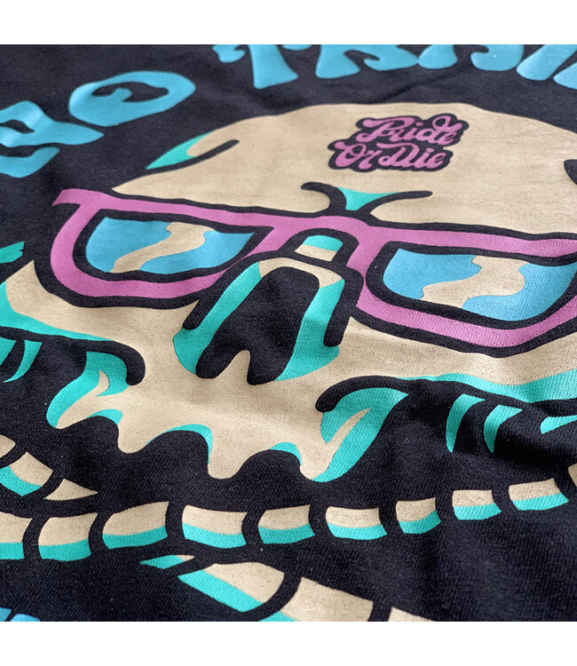 PRIDE or Die Baumwoll T-Shirt "No Training“ Schwarz