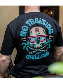 Pride or Die PRIDEorDie Katoenen T-Shirt "No Training" Zwart