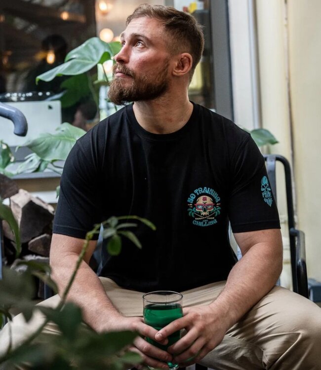 Pride or Die PRIDEorDie Cotton T-Shirt No Training Black