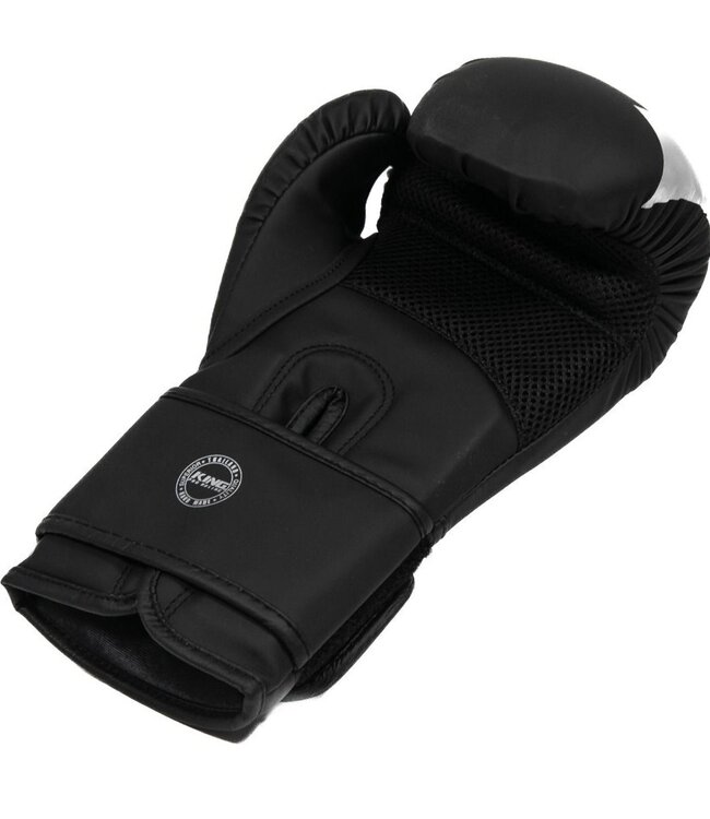 King Pro Boxing KPB/REVO 7 Boxing Gloves Black Silver