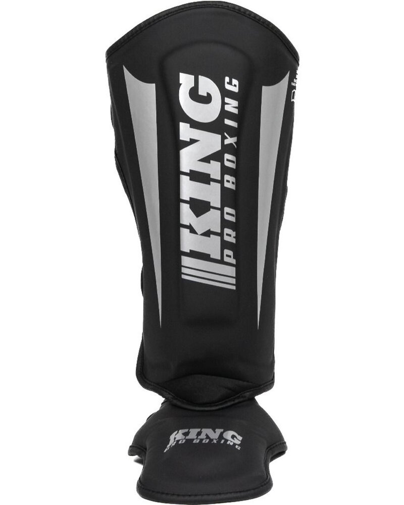 King Pro Boxing King Pro Boxing Scheenbeschermers KPB/SG REVO 7 Zwart Zilver