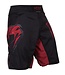 Venum Fightshorts Train Hard Hit Heavy Zwart Rood