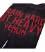 Venum Fightshorts Train Hard Hit Heavy Black Red