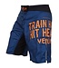 Venum Venum Fightshorts Train Hard Hit Heavy Blue Orange