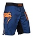 Venum Venum Fightshorts Train Hard Hit Heavy Blauw Oranje