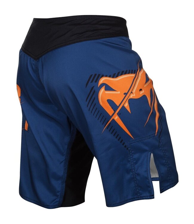 Venum Venum Fightshorts Train Hard Hit Heavy Blue Orange
