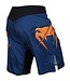 Venum Fightshorts Train Hard Hit Heavy Blauw Oranje