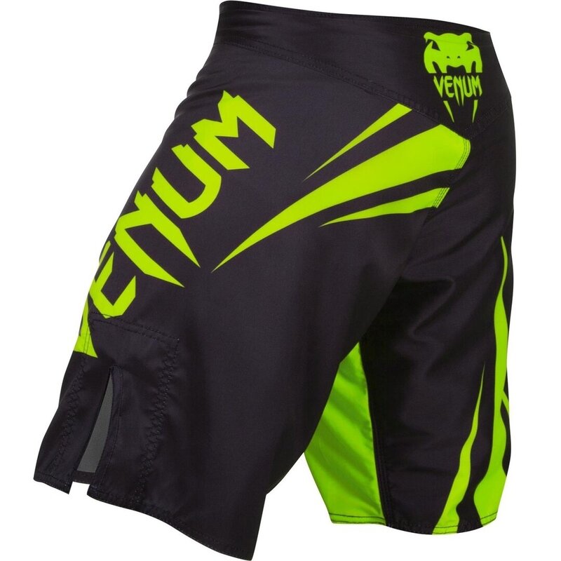 Venum Venum Challenger Fightshort Zwart Neo Geel