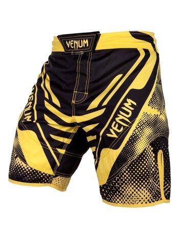 Venum Venum Technical MMA Fight Shorts Zwart Geel