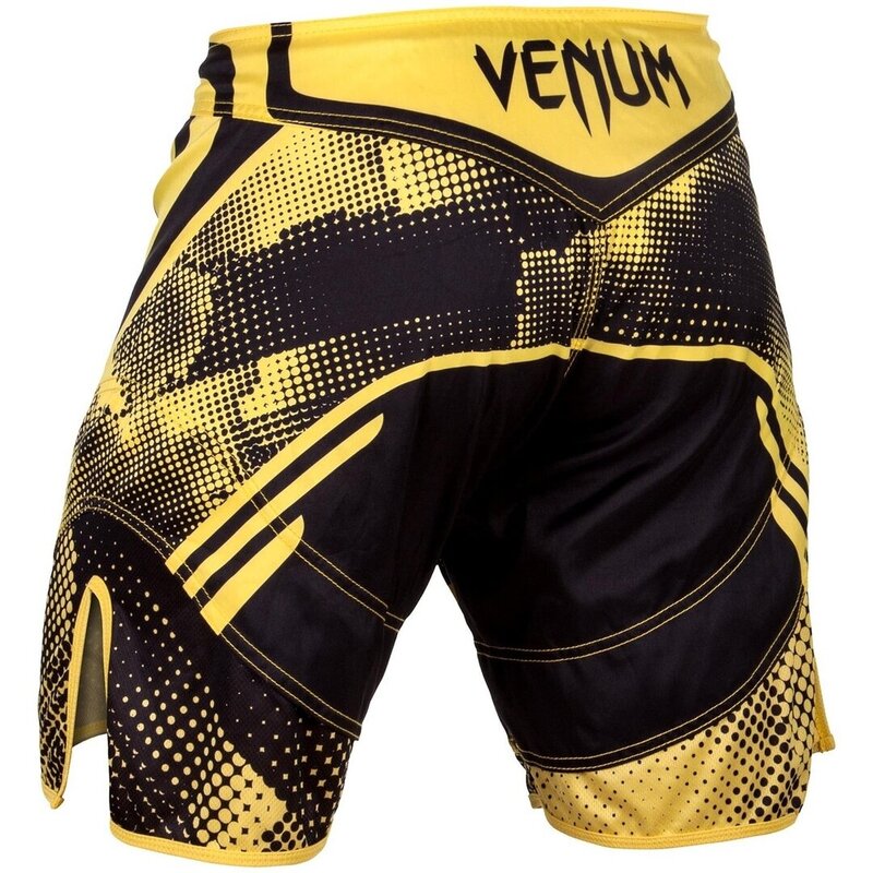 Venum Venum Technical MMA Fight Shorts Zwart Geel
