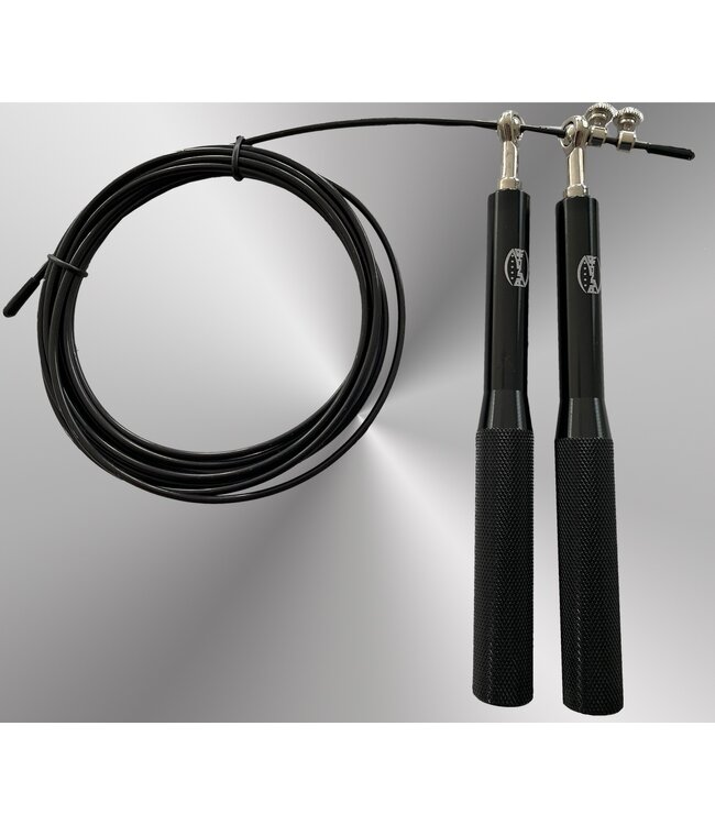 PunchR™ Skipping Rope SPX Metal Handles Black