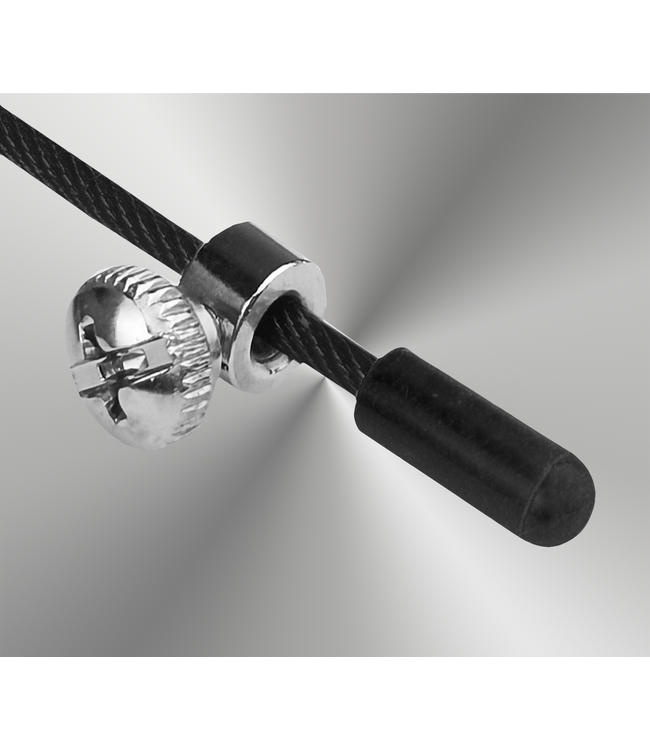 PunchR™ Skipping Rope SPX Metal Handles Black