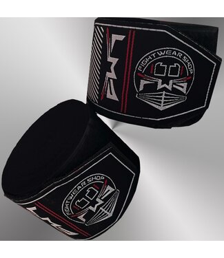 Fightwear Shop Premium Boxbandagen 250 cm Schwarz