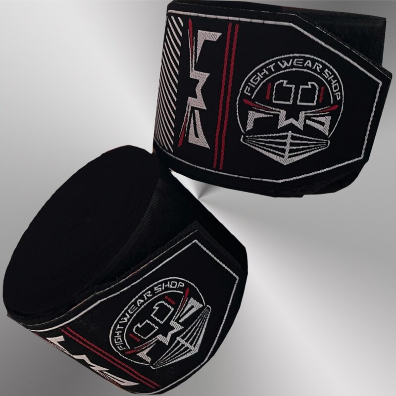 Fightwear Shop Fightwear Shop Premium Boxing Bandages 250 cm Black