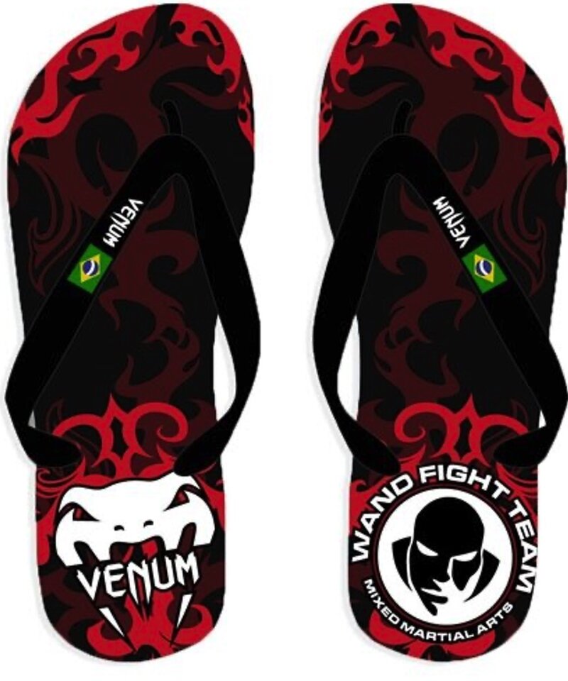 Venum Venum Wand Inferno Sandals Flip Flop Black Red