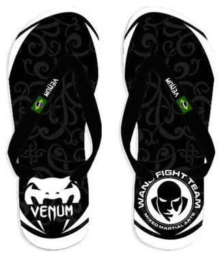 Venum Fightwear – Official Collection - Fightwear Shop Venum Wand Inferno Sandalen Flip Flop Schwarz Weiß