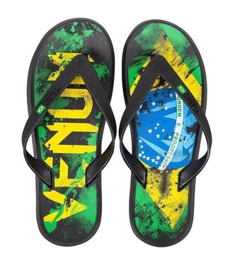 Venum Venum Brazilian Flag Badslippers Flip Flop