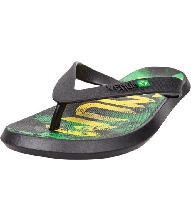 Venum Brazilian Flag Flip Flop Sandals