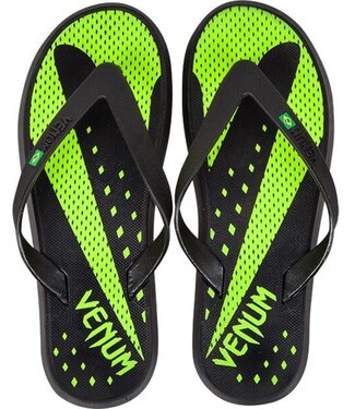 Venum Venum Hurricane Badslippers Flip Flop Zwart Neon Geel
