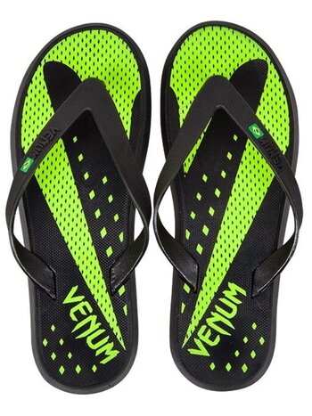 Venum Venum Hurricane Badslippers Flip Flop Zwart Neon Geel