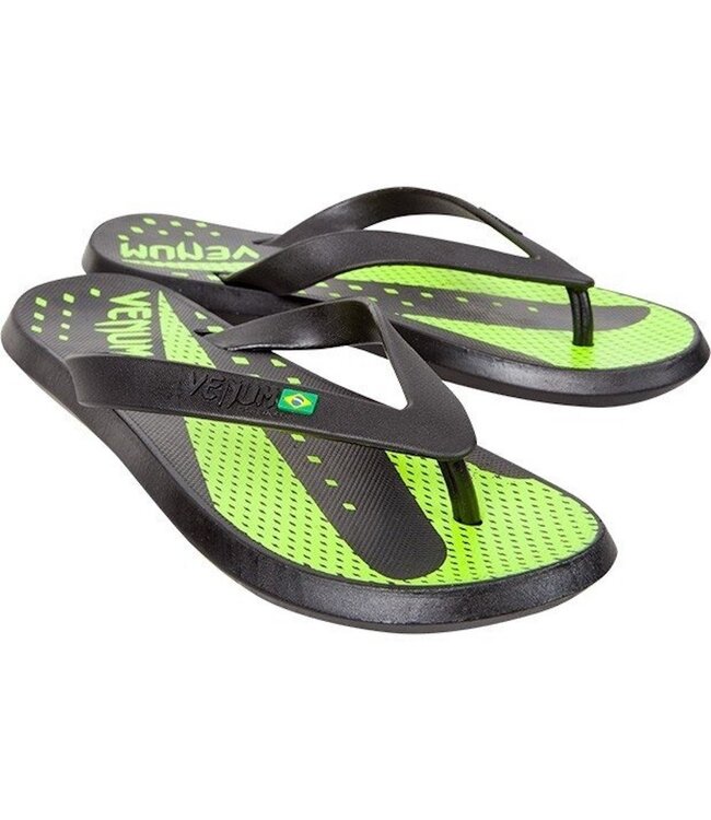 Venum Hurricane Flip Flop Sandals Schwarz Neo Gelb