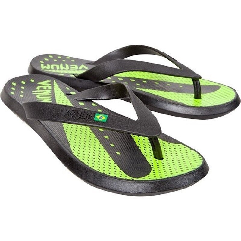 Venum Venum Hurricane Badslippers Flip Flop Zwart Neon Geel