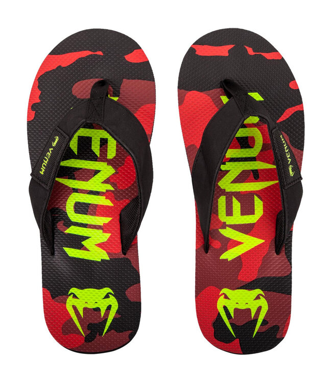 Venum Venum Atmo Sandals Flip Flop Slippers Camo Red