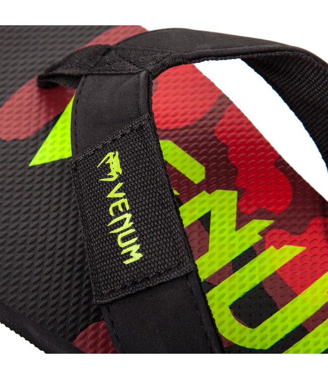Venum Atmo Flag-Flip Sandals Camo Rot
