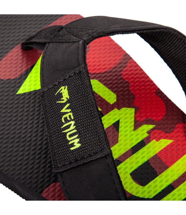 Venum Atmo Sandals Flip Flop Slippers Camo Red