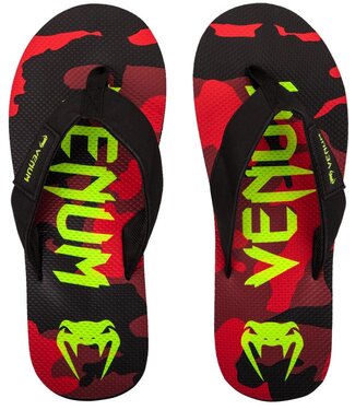 Venum Venum Atmo Badslippers Flip Flop Camo Rood