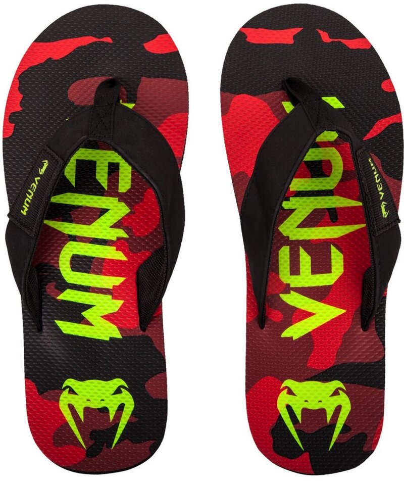 Venum Venum Atmo Badslippers Flip Flop Camo Rood