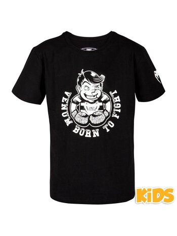 Venum Venum Kids T-shirt Born to Fight Zwart